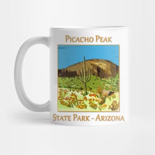 Picacho Peak State Park in Arizona Mug